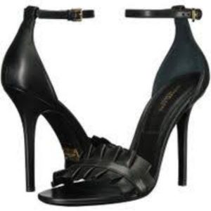 Michael Kors Priscilla black Nappa women's heels